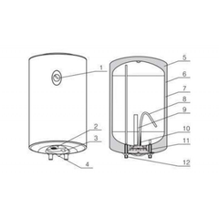 Máy nước nóng Ferroli AQUA 150L