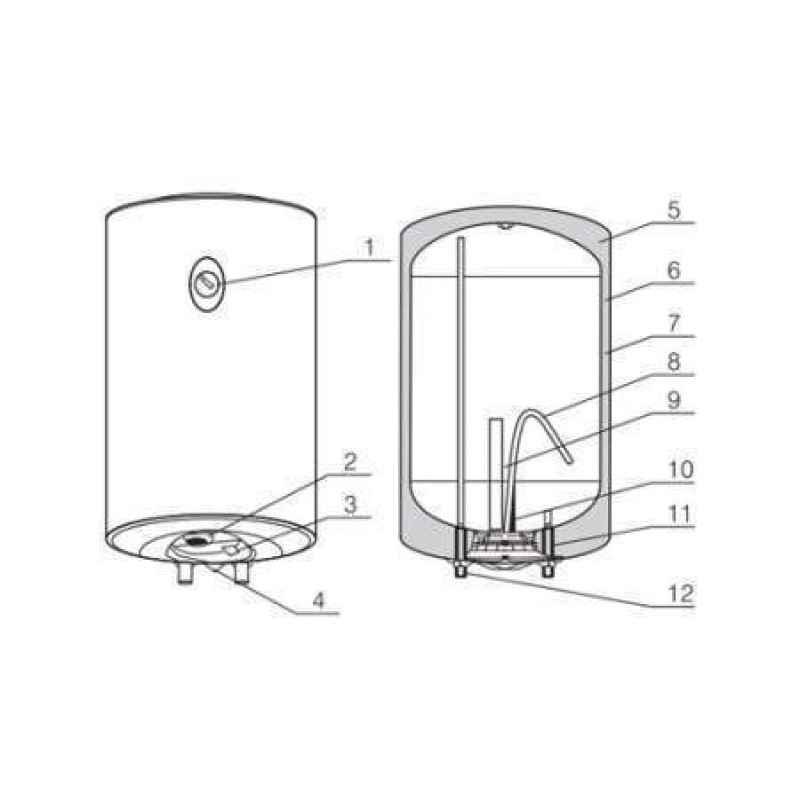 Máy nước nóng Ferroli AQUA 50L
