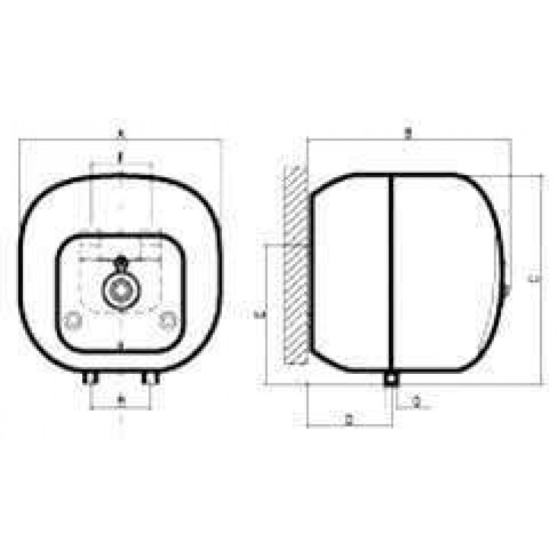 Máy nước nóng Ferroli CUBO E 30L