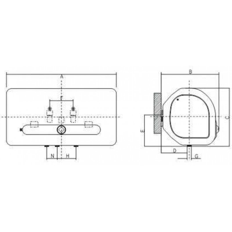 Máy nước nóng Ferroli QQ ME 50L