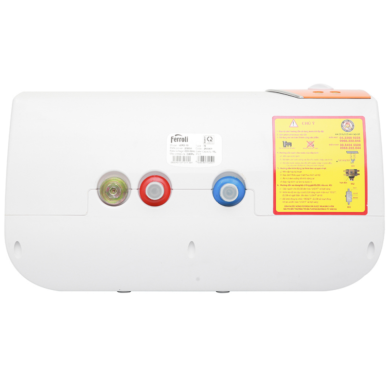 Máy nước nóng Ferroli VERDI TE 15L