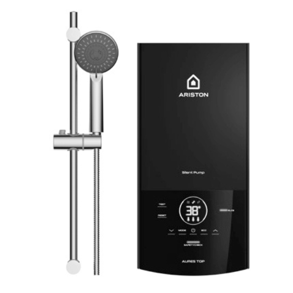 Máy Nước Nóng Ariston Aures Top 4.5P Trực Tiếp Có Bơm 2.0 3195363