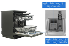 Máy rửa chén LG LDT14BLA4 TrueSteam màu đen