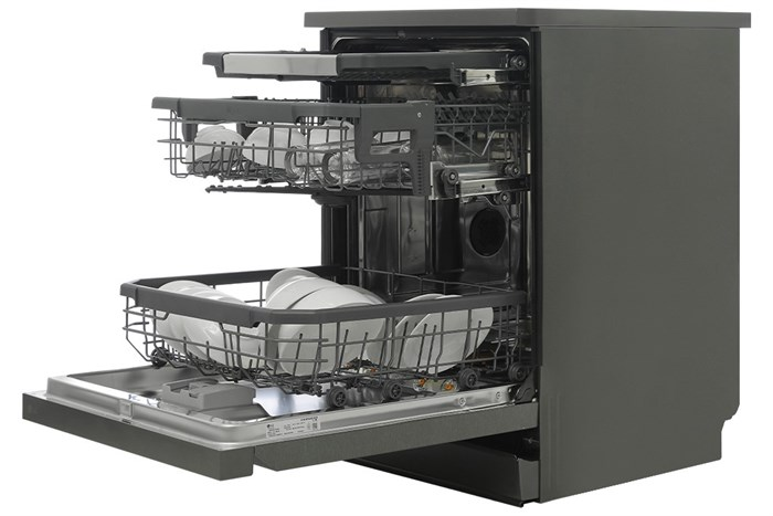 Máy rửa chén LG LDT14BLA4 TrueSteam màu đen