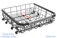 Máy rửa chén LG LDT14BGA3 TrueSteam màu Be
