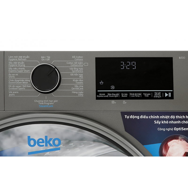 Máy sấy bơm nhiệt Beko B3T4329M