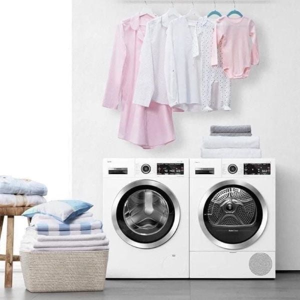 Máy sấy bơm nhiệt Bosch WTX87MH0SG 9kg Series 8
