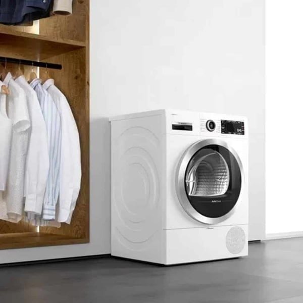 Máy sấy bơm nhiệt Bosch WTX87MH0SG 9kg Series 8