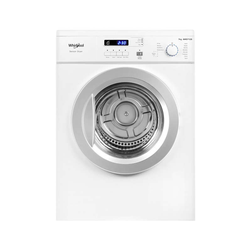 Máy sấy thông hơi 7kg Whirlpool AWD712S2