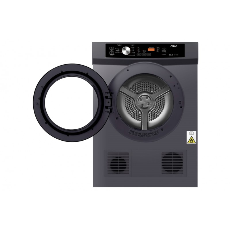 Máy sấy thông hơi Aqua 8 kg AQH-V800H SS