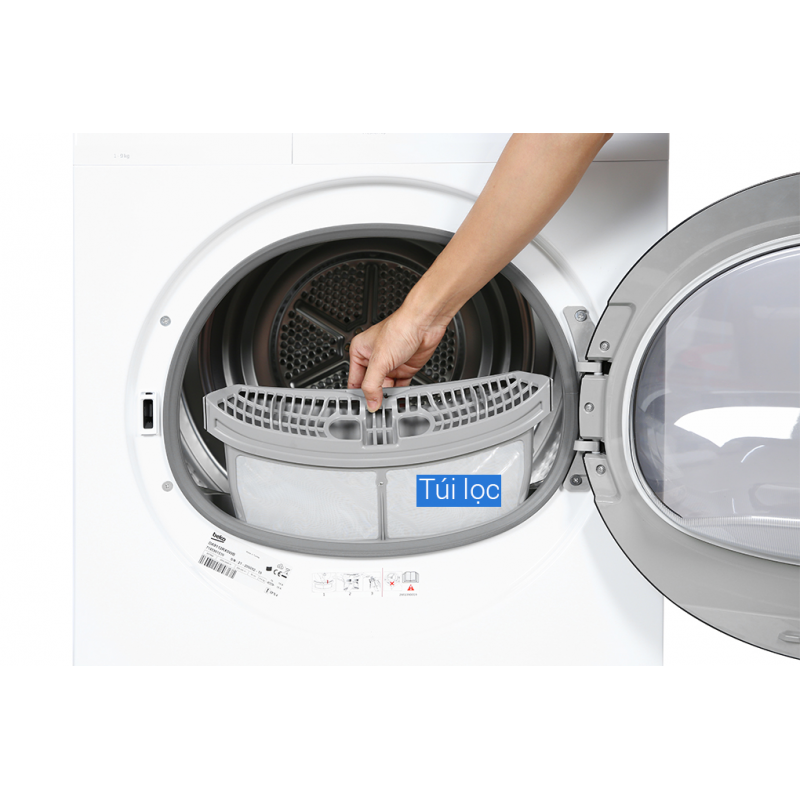Máy sấy thông hơi Beko DA9112RX0WB