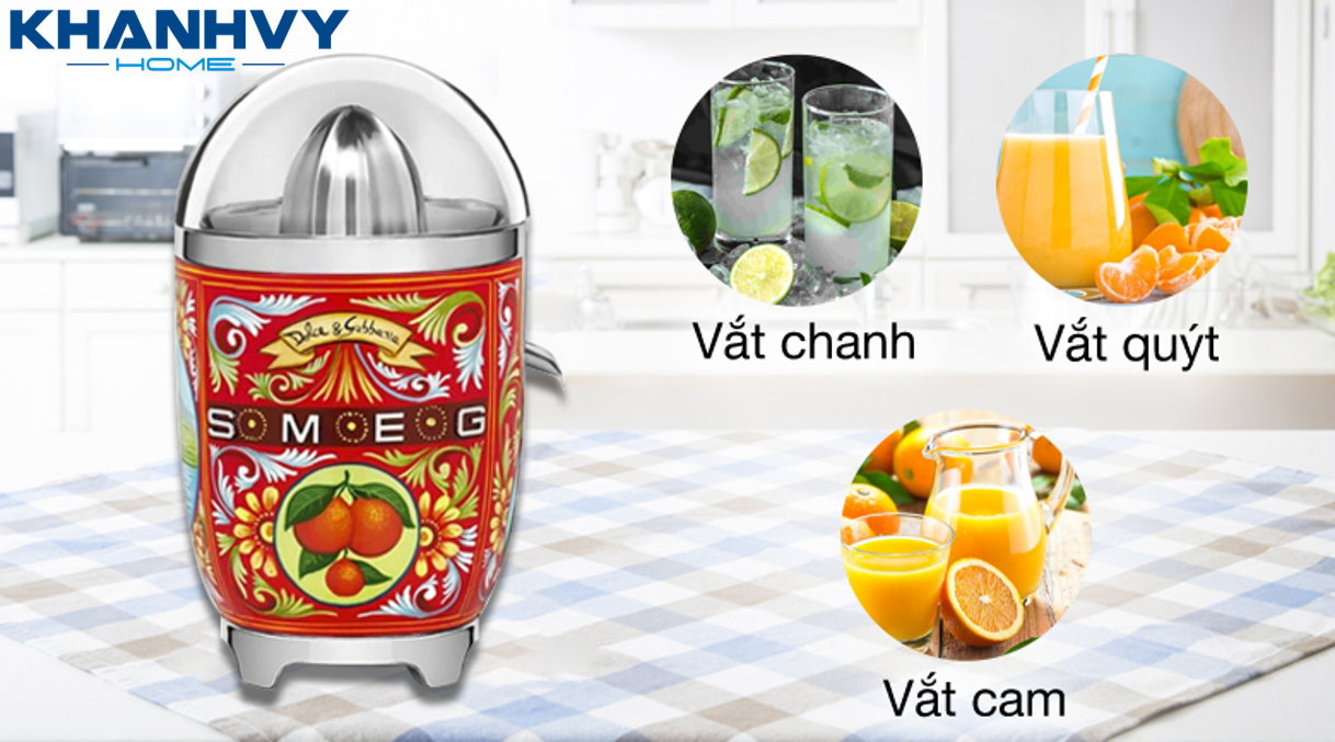 Công suất vận hành mạnh mẽ 70W giúp vắt nhanh và kiệt nước