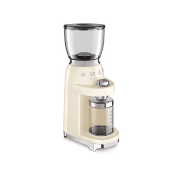 Máy xay cà phê màu kem Smeg CGF01PGEU 535.44.015