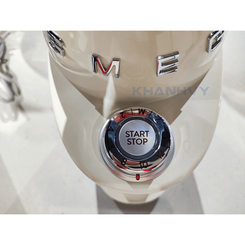 Máy xay cà phê màu kem Smeg CGF01PGEU 535.44.015