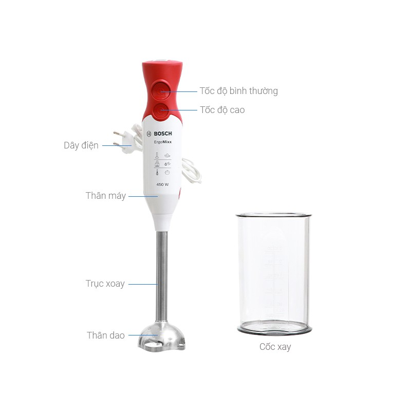 Máy Xay Cầm Tay Bosch MSM64110