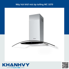 Máy hút khử mùi áp tường MC 1070