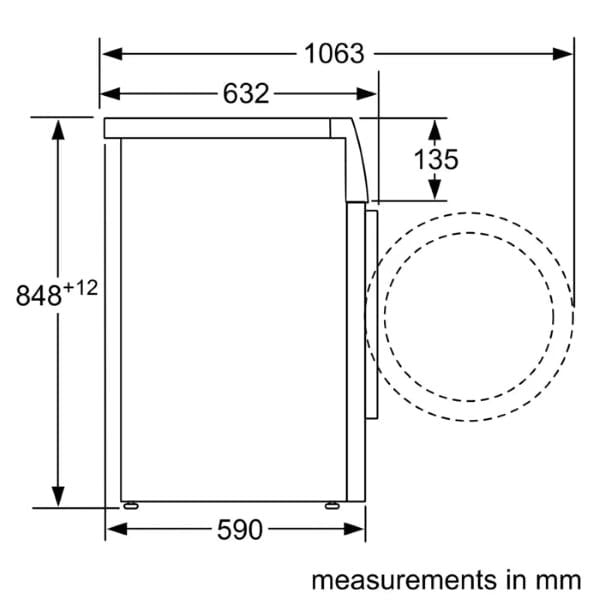 Máy giặt Bosch WAJ20180SG 8kg - Series 4