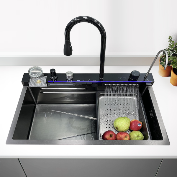 Chậu rửa chén chống xước Wabenform Maadela MDS-7547DFF Lechfall