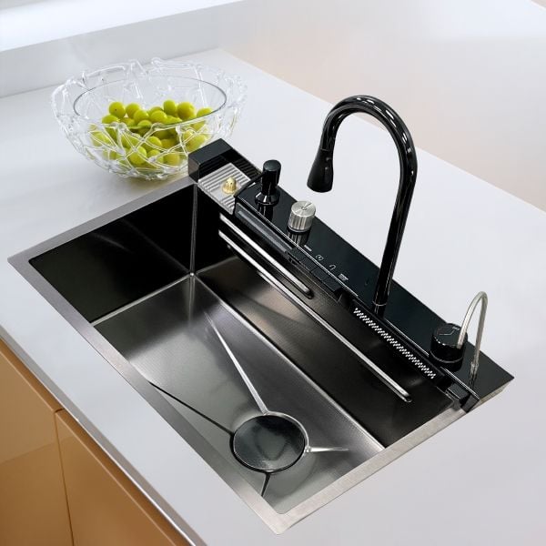 Chậu rửa chén chống xước Wabenform Maadela MDS-7547DFF Lechfall