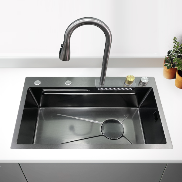 Chậu rửa chén chống xước Wabenform Maadela MDS-7547NBU Lechfall