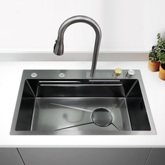 Chậu rửa chén chống xước Wabenform Maadela MDS-7547NBU Lechfall