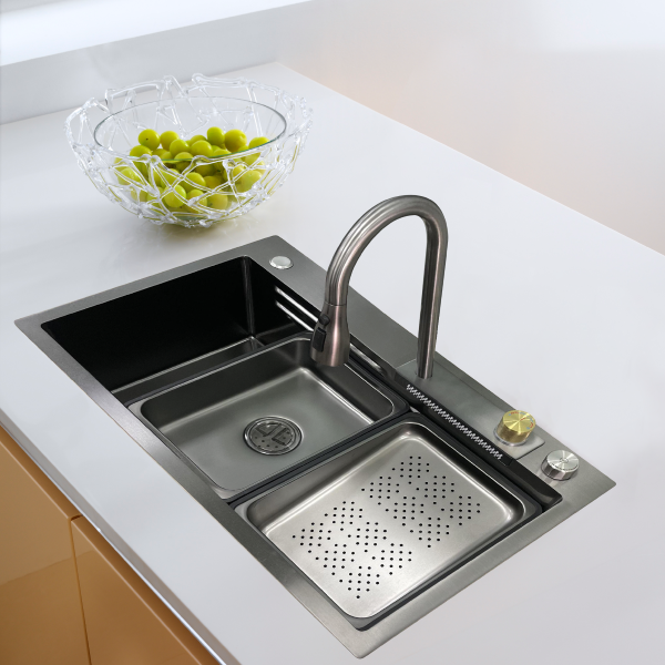 Chậu rửa chén chống xước Wabenform Maadela MDS-7547NBU Lechfall