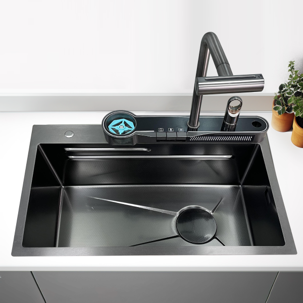Chậu rửa chén chống xước Wabenform Maadela MDS-7547DRF Lechfall