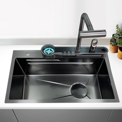 Chậu rửa chén chống xước Wabenform Maadela MDS-7547DRF Lechfall