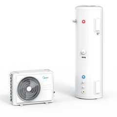Máy bơm nhiệt Midea MHW-F30WN1E + MT-200R30E20 Split - 2 khối