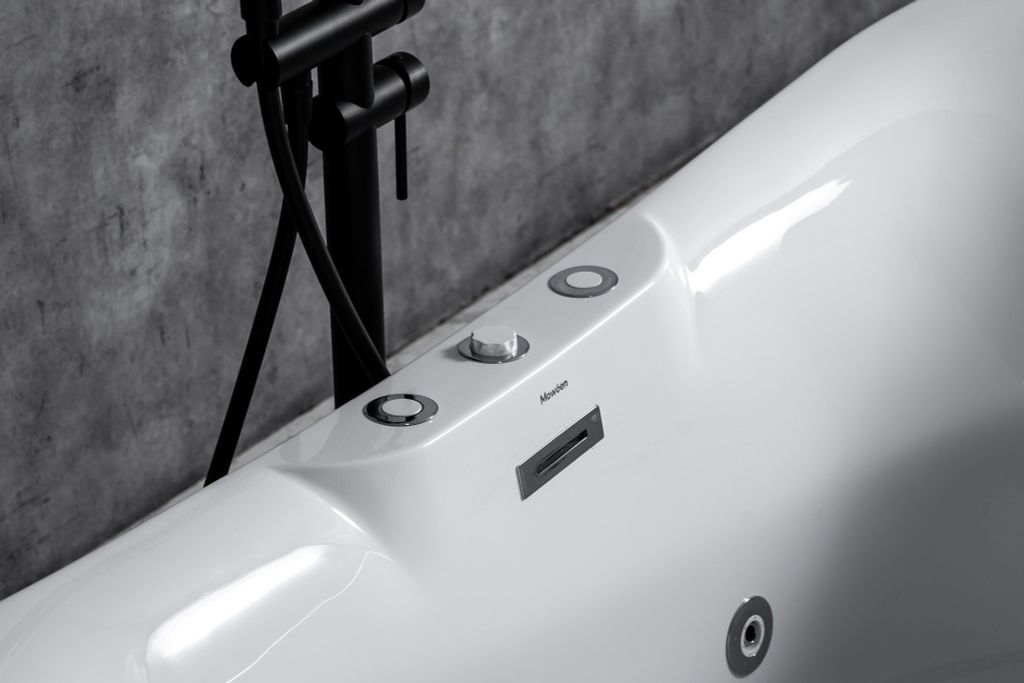 Bồn tắm Mowoen MW8266F-170.MS đặt sàn massage 1.7m