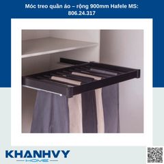 Móc treo quần áo – rộng 900mm Hafele MS: 806.24.317