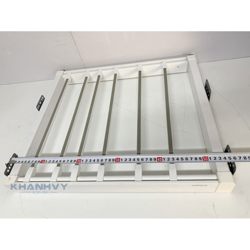 Móc treo quần Hafele 600mm màu trắng 807.95.821