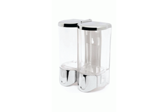 Hộp nhấn xà phòng 2 hộc Atmor DH-SBD-102CP