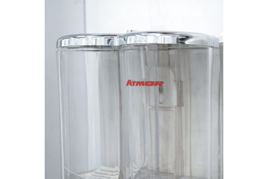 Hộp nhấn xà phòng 2 hộc Atmor DH-SBD-102CP