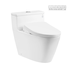 Bàn cầu một khối TOTO MS625CDW23XW kèm nắp rửa điện tử WASHLET dòng S7