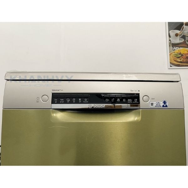 Máy rửa chén Bosch SMS4ECI14E - Serie 4, độc lập