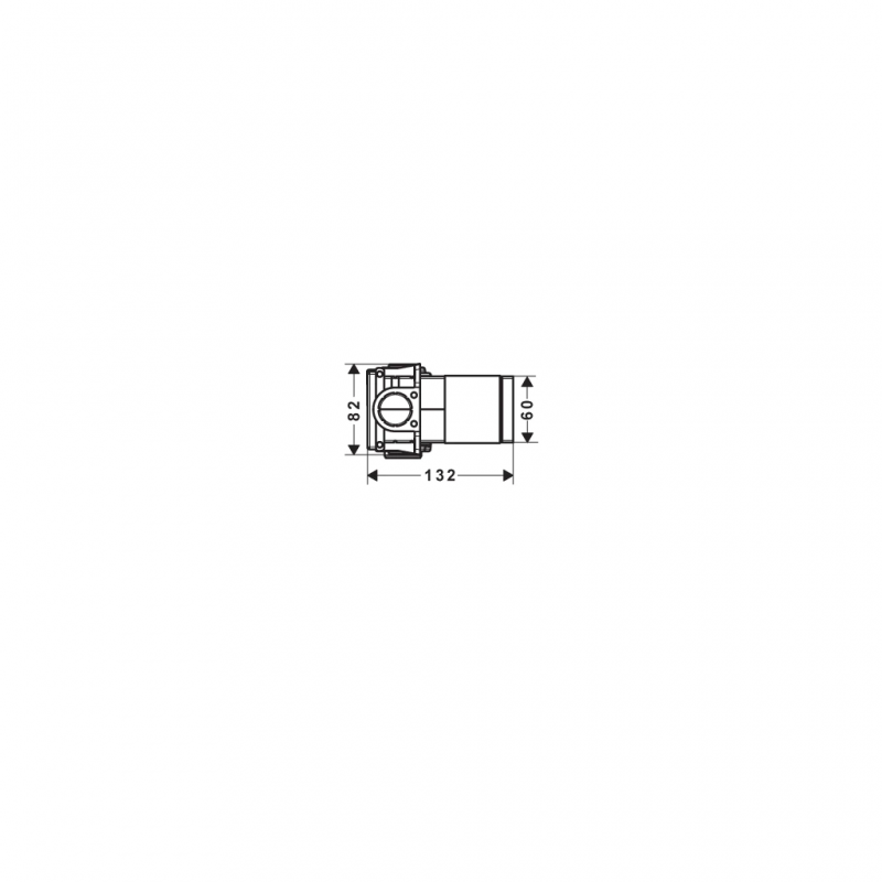Bộ trộn sen trần 4 chức năng có điều nhiệt AXOR ShowerSolutions 589.52.228