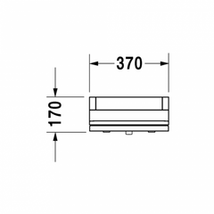 Nắp bồn cầu Duravit SensoWash Starck C 588.45.518