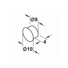 Nắp che Hafele MS: 403.50.970
