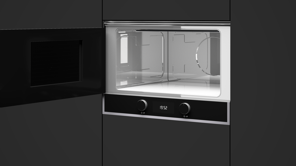 Lò vi sóng kết hợp nướng Teka ML 822 BIS 40584300 với sắc đen sang trọng