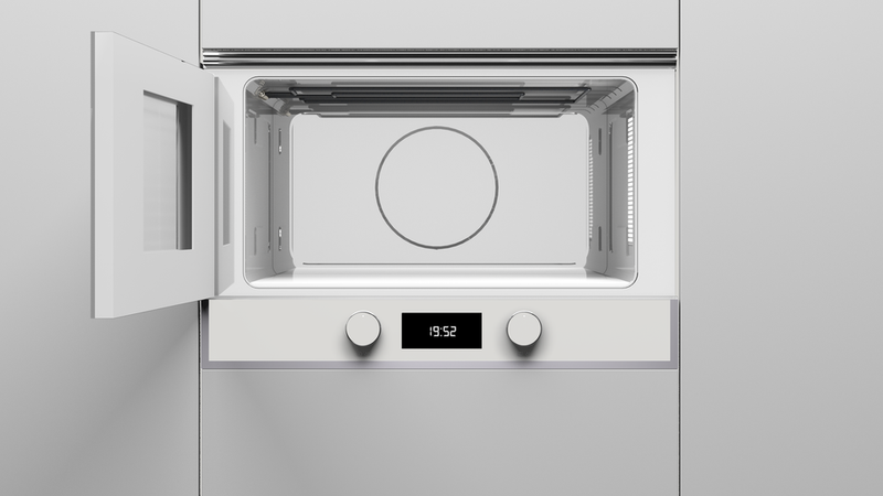 Lò vi sóng Teka ML 822 BIS L WHITE 40584302 có đáy lò tráng Ceramic phân bổ nhiệt hiệu quả, tiết kiệm điện năng