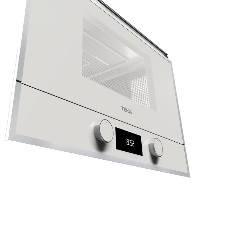 Lò vi sóng Teka ML 822 BIS L WHITE 40584302 với nút nhấn pop-up dễ sử dụng