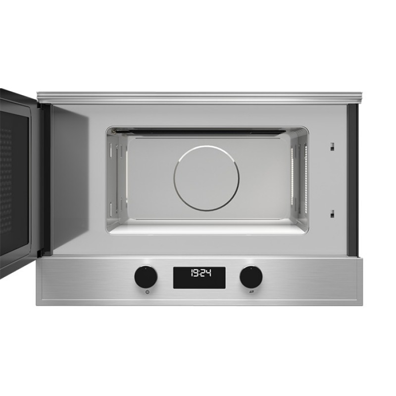 Lò vi sóng Teka MS 622 BIS L 40584100 có khoang lò bằng thép không gỉ cao cấp, dễ lau chùi