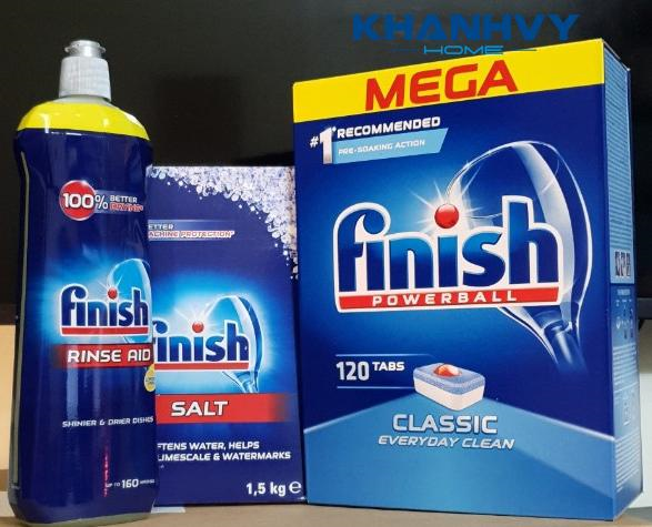 Combo sản phẩm tẩy rửa chuyên dụng của Finish