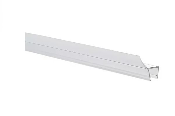 Nẹp nhựa kẹp kính Vickini IVAN - 66003 66003.001 WT