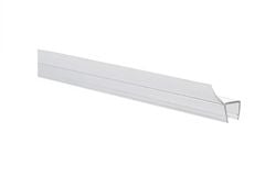 Nẹp nhựa kẹp kính Vickini IVAN - 66003 66003.001 WT