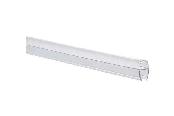 Nẹp nhựa kẹp kính Vickini IVAN - 66004 66004.001 WT