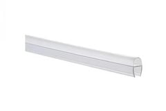 Nẹp nhựa kẹp kính Vickini IVAN - 66004 66004.001 WT