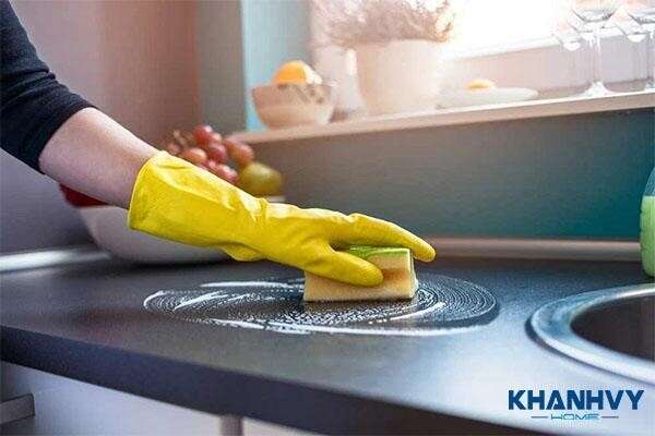 Vệ sinh bếp từ đúng cách