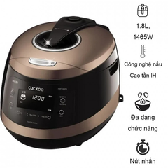 Nồi cơm điện tử áp suất Cuckoo CRP-HWF1000F/BKBRVN